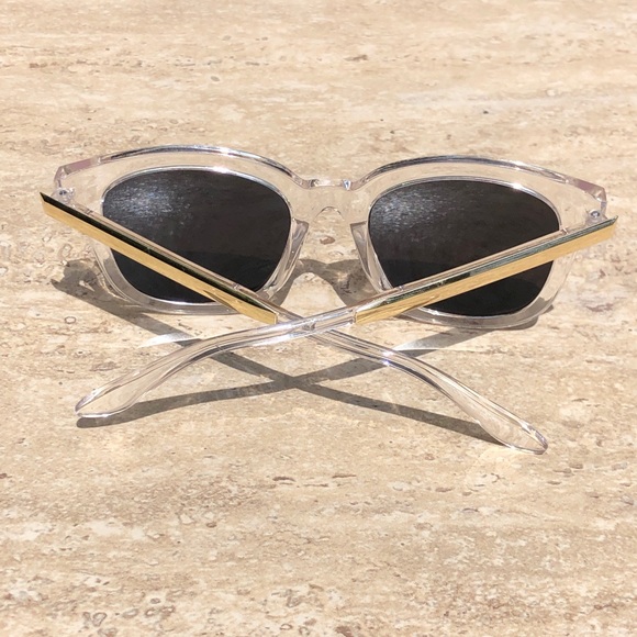 *LAST NEW Clear Frame Statement Mirror Sunglasses - Picture 7 of 8
